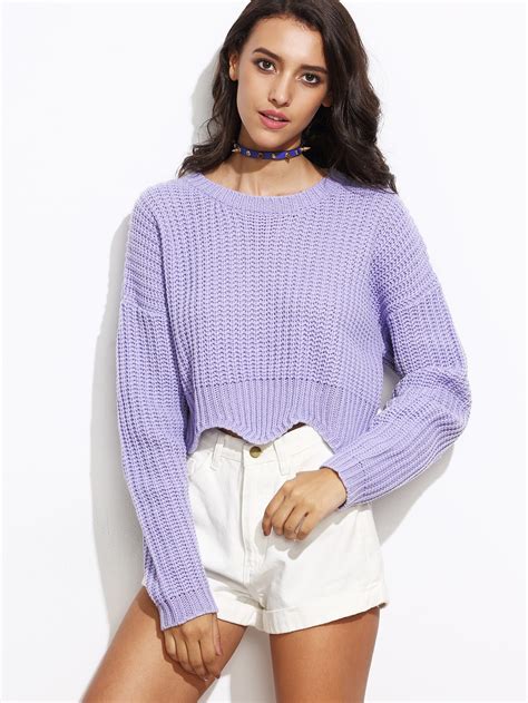 shein cropped sweater